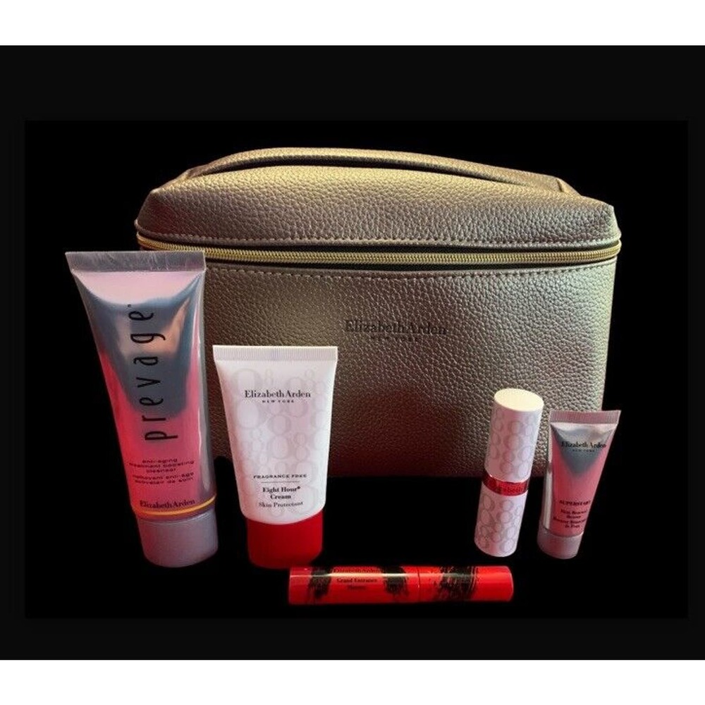 ELIZABETH ARDEN Prevage Cleanser + Lip Protectant + Superstart + 8 Hour Cream +